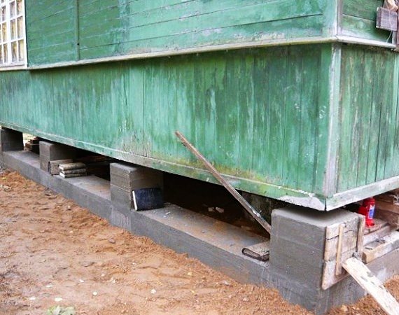 Замена старого фундамента на новый